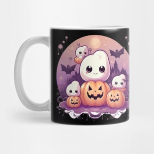 Happy Little Marshmallows kids Halloween Mug